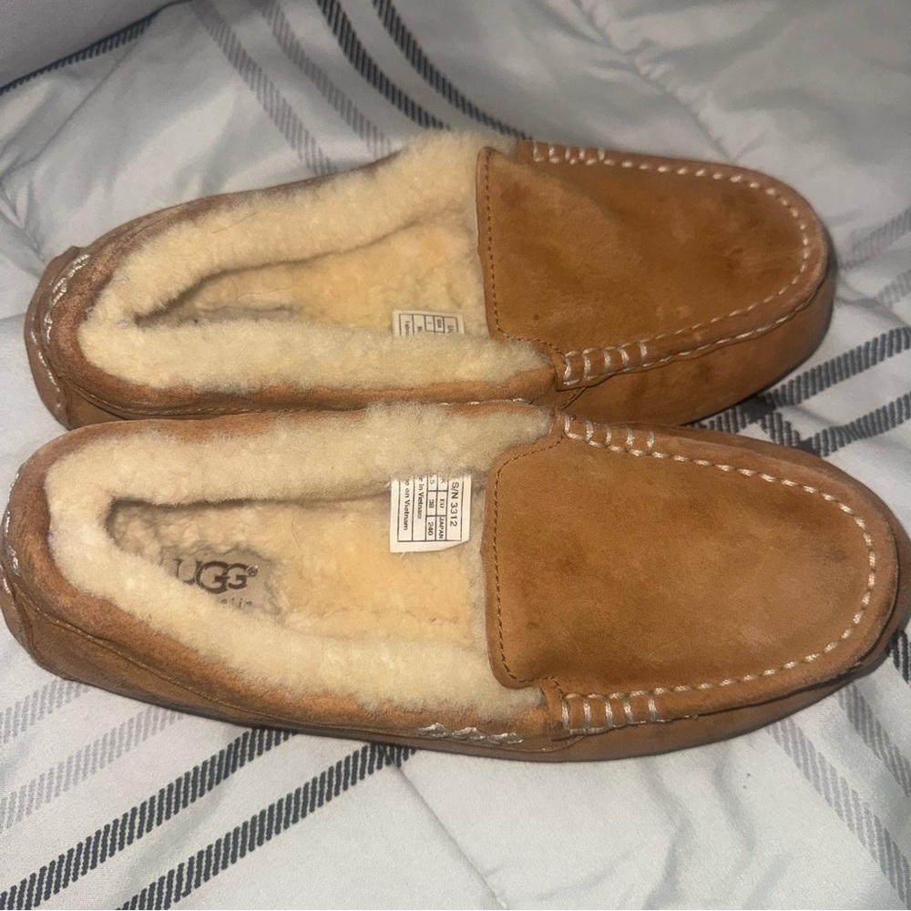 UGG Men's Brown Suede Loafers